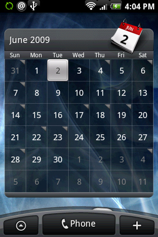 rosie4-calendar-widget