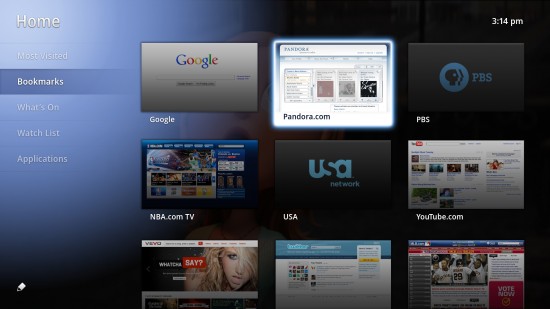 Google TV Home