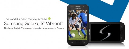 bell canada samsung vibrant