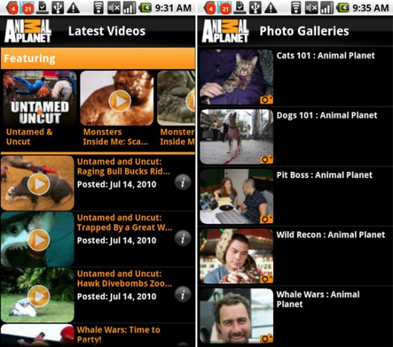 animal-planet-android-app