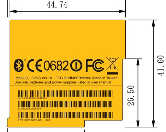 htc_pb92300_fcc_label