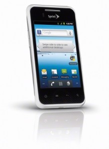 sprint lg optimus elite