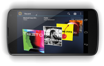 Nexus 4 Google Play Music