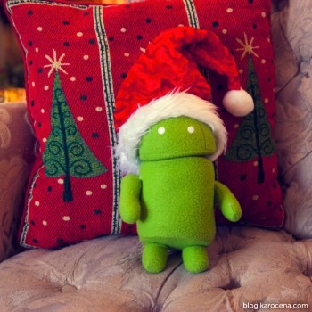 AndroidSantaHatChristmas