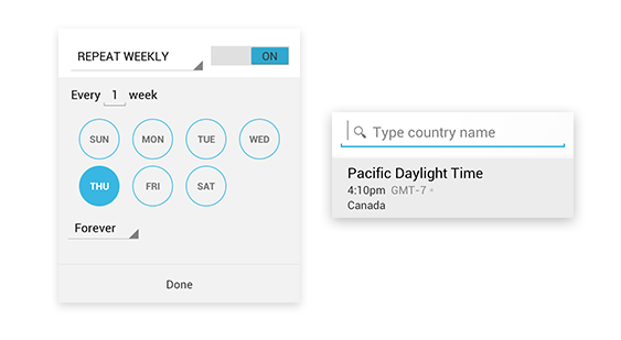 Google Calendar update timezone