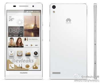 Huawei Ascend P6 white