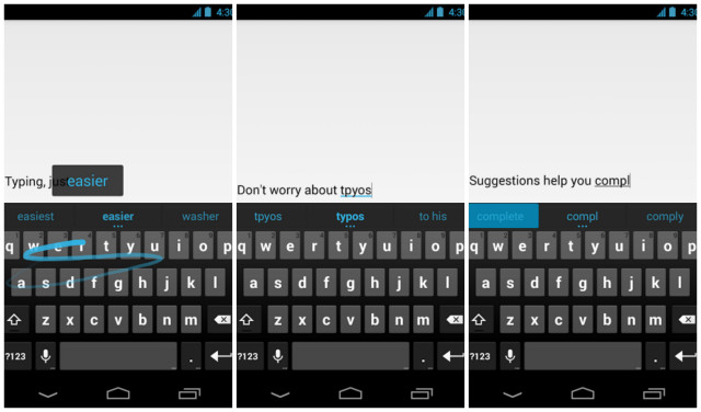 Google Keyboard screenshots