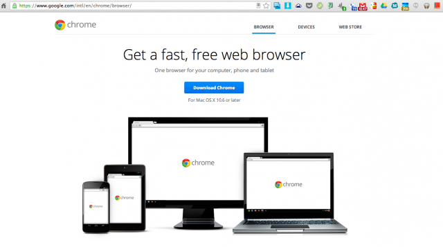 Chrome web browser download