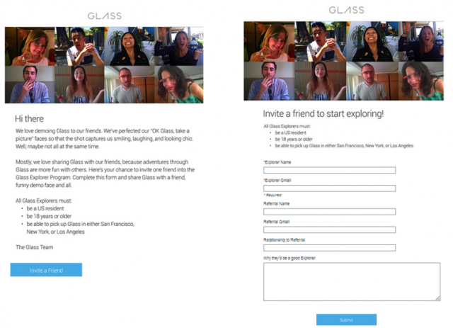 Google Glass Invite a friend 2