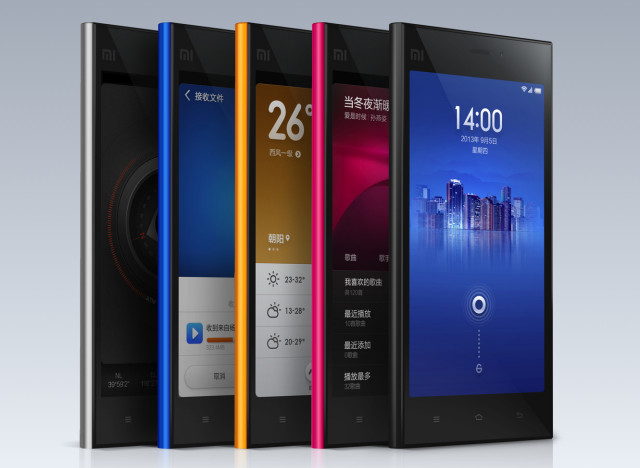 Xiaomi Mi3 Mi-3 Millet Phone Colors