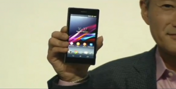 xperia z1 unveil