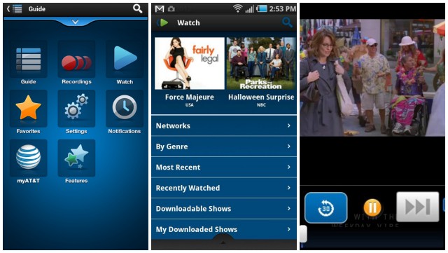 ATT U-verse android app