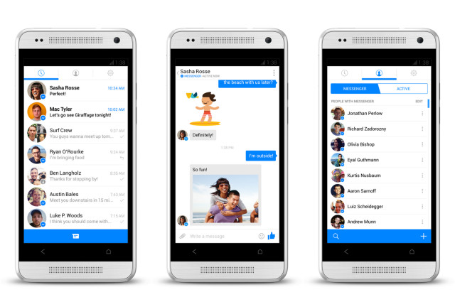 Facebook Messenger UI update