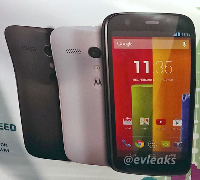 Moto G leaked ad