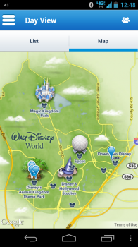 My Disney Experience Map