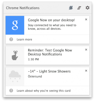 google now desktop