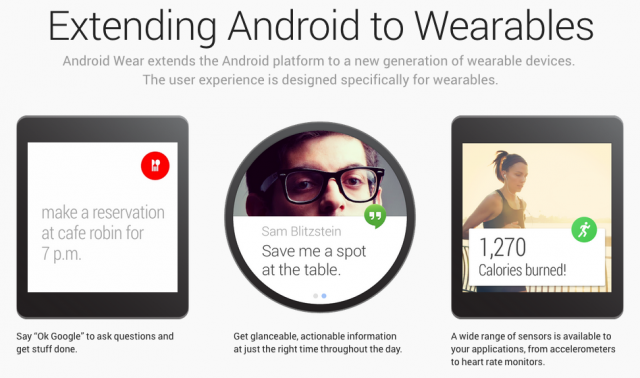 Android Wear features