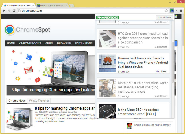 Phandroid-Chrome-Extension