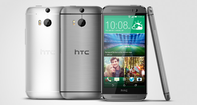 htc one m8 gunmetal silver