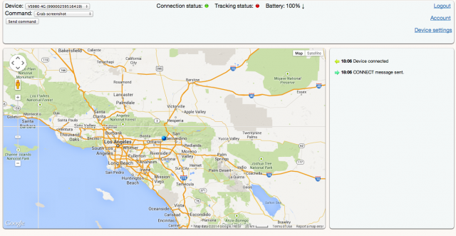 Cerberus web interface