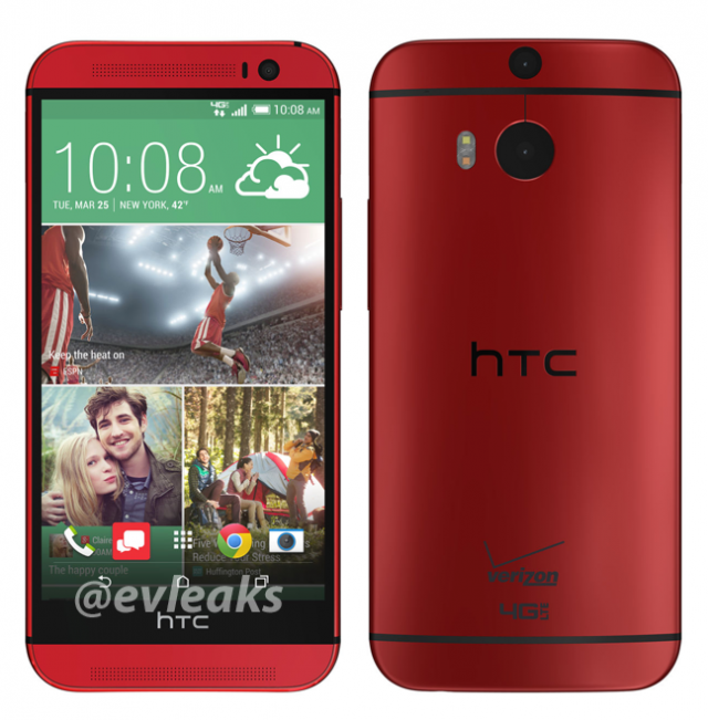 HTC One M8 Red Verizon Wireless