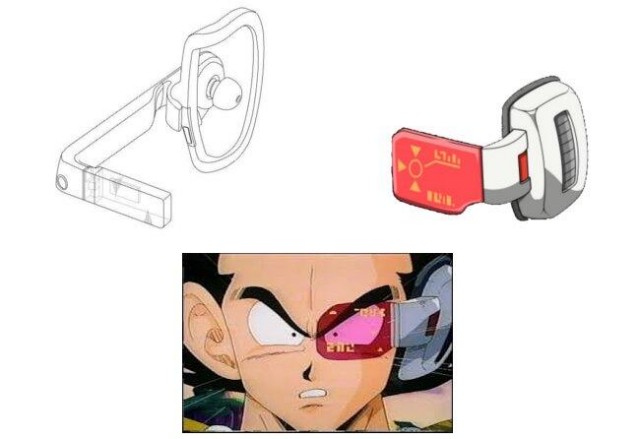 Samsung Gear Glass patent DBZ Scouter