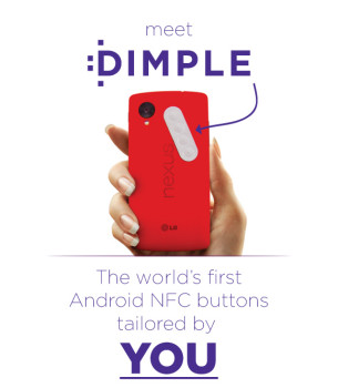 dimple nfc sticker