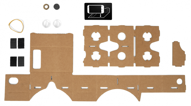 Google Cardboard ingredients