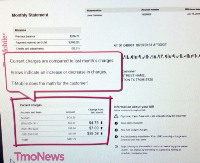 T-Mobile Simplified Billing 2