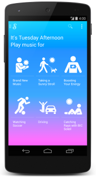 Songza - Mobile Screenshot