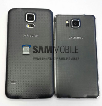 samsung galaxy alpha s5 comparison back