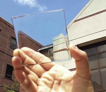 MSU Transparent solar panels