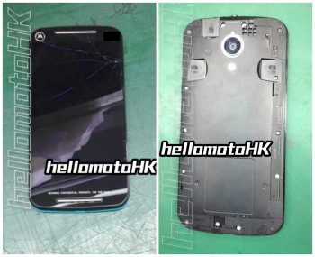 Moto G2 leak front back