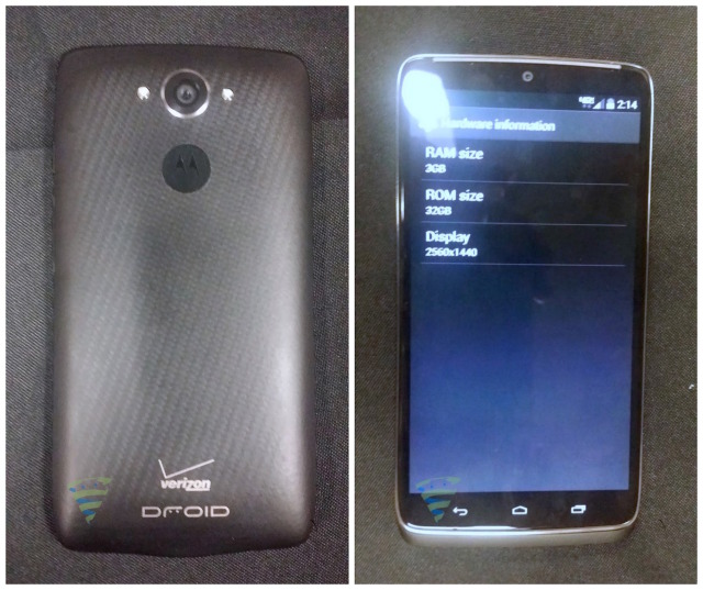 Motorola DROID Turbo AndroidSpin leak