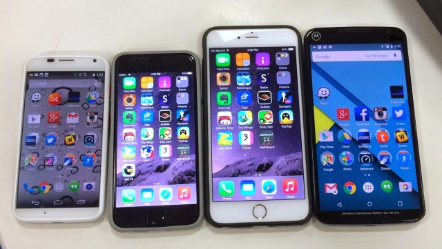 Nexus 6 vs iPhone 6 Plus