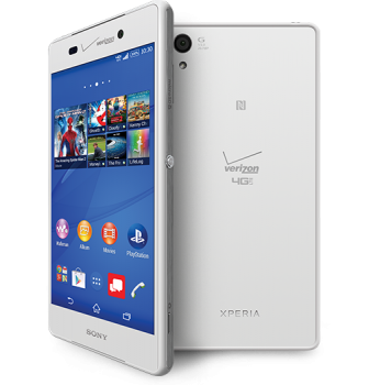 Sony Xperia Z3v white