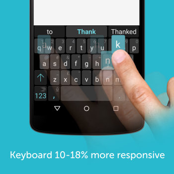 SwiftKey speed responsiveness