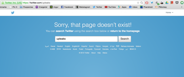 upleaks twitter removed