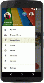 Google Photos Drive integration