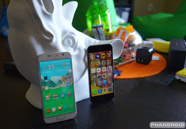 Galaxy S6 vs iPhone 6 DSC09437