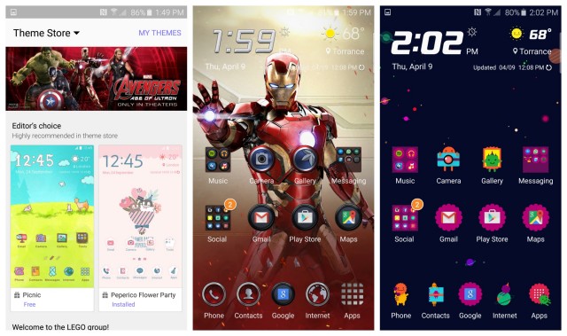 Samsung Galaxy S6 Themes