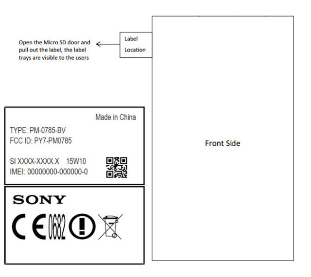 Sony Xperia Z4 PM-0785 FCC