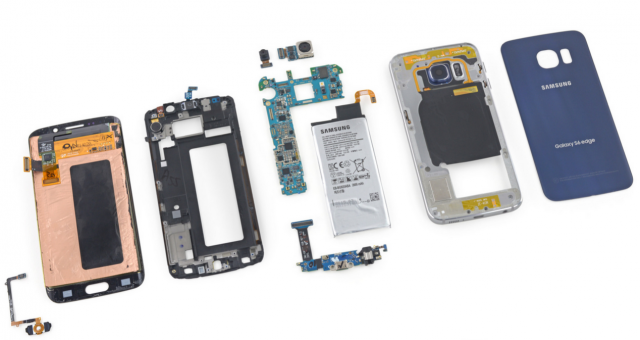 samsung galaxy s6 edge teardown