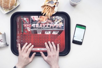 kfc food tray typer