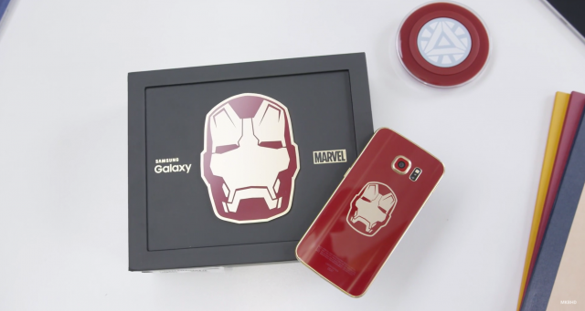 Iron Man Edition Samsung Galaxy S6 Edge unboxing