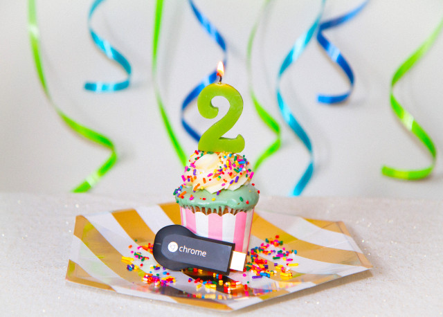 Chromecast 2nd Bday