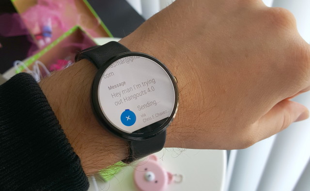 Hangouts 4.0 leak Android Wear