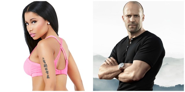 Nicki Minaj Jason Statham video game