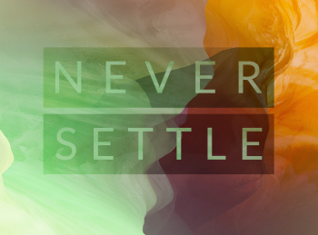 OnePlus 2 wallpaper never_settle