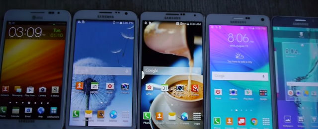 galaxy note 5 family